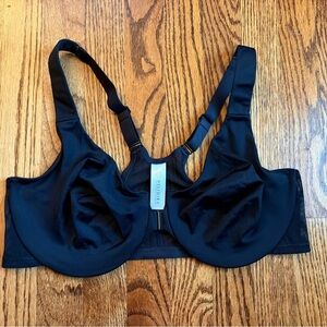 Delimira Front Closure Racerback Unlined Bra – Black
Size 44C